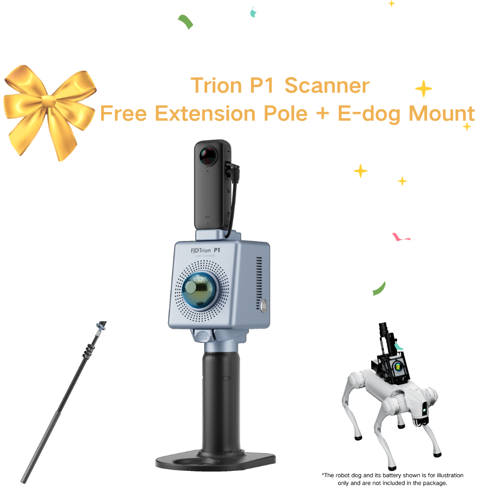 FJD Trion P1 3D Handheld LiDAR Scanner