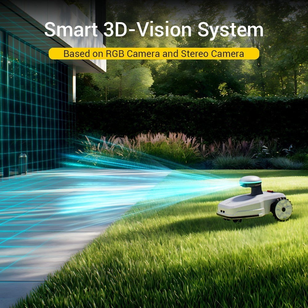 FJD Smart Wireless FR4000 Robotic Lawn Mower for Family